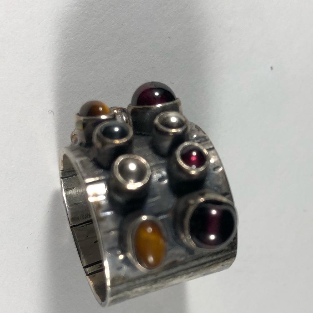 Sterling Signed Ring - image 1